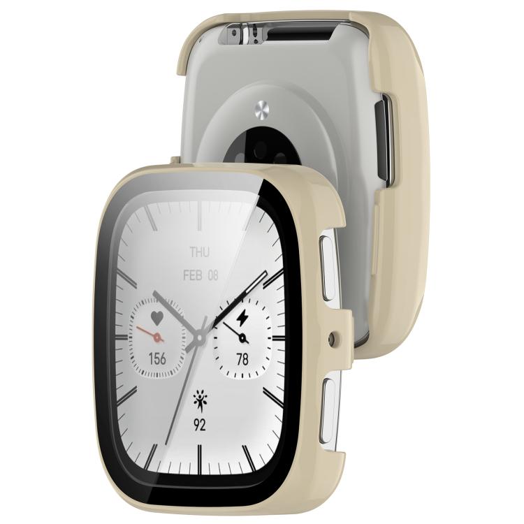 For Amazfit Active 2 Square Tempered Film Integrated PC Watch Protective Cover