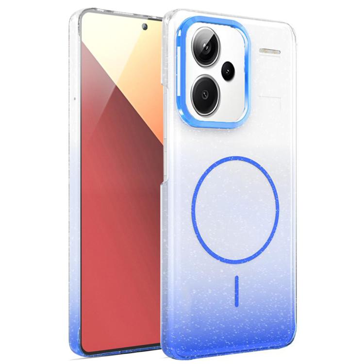 For Xiaomi Redmi Note 13 Pro+ 5G Gold Diamond Glitter Gradient MagSafe Shockproof Phone Case