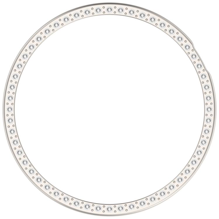 For Honor Watch Fit Elegant Single Row Diamond Half Coverage Hollow PC Watch Cover