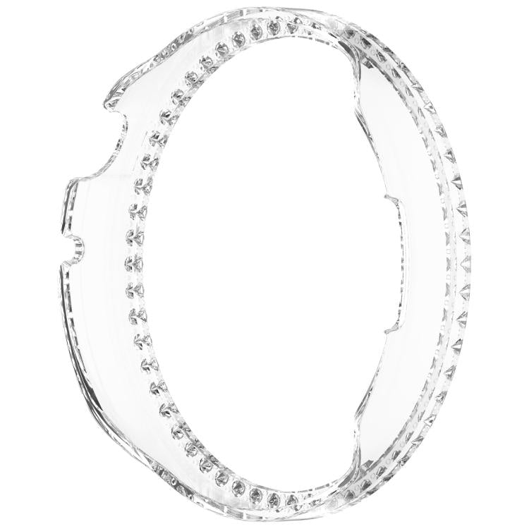 For Honor Watch Fit Elegant Single Row Diamond Half Coverage Hollow PC Watch Cover