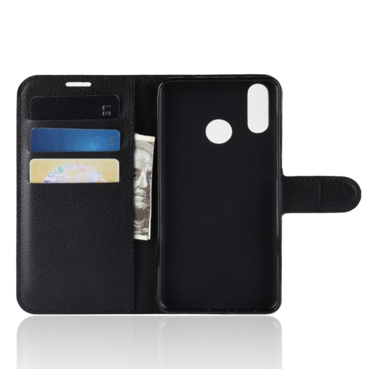 Litchi Texture Horizontal Flip Leather Case for Vodafone Smart X9 / VFD 820 , with Wallet & Holder & Card Slots