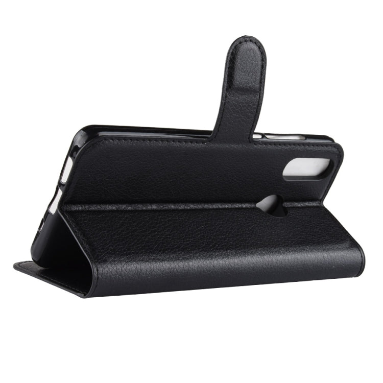 Litchi Texture Horizontal Flip Leather Case for Vodafone Smart X9 / VFD 820 , with Wallet & Holder & Card Slots