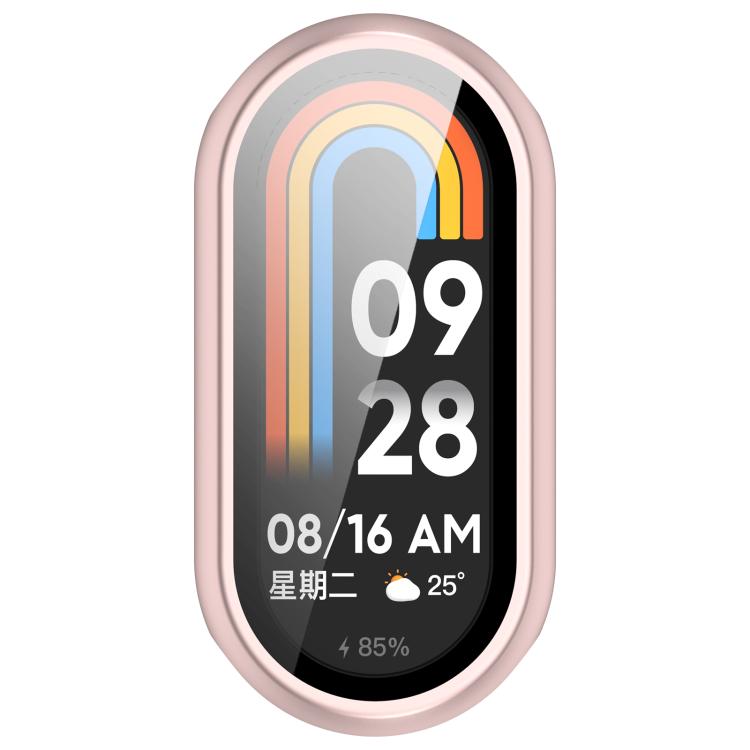 For Xiaomi Smart Band 10 / 10 NFC Tempered Film Integrated PC Watch Protective Cover