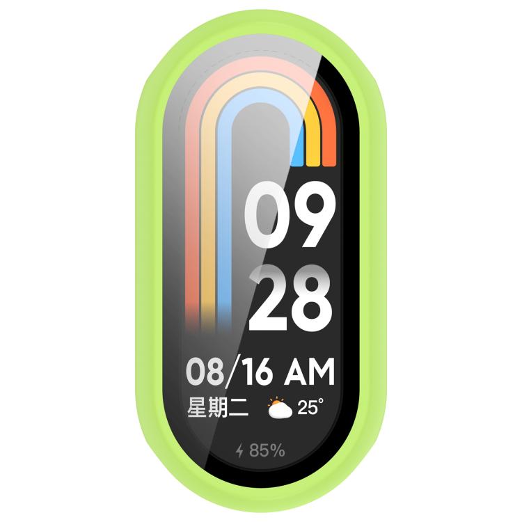 For Xiaomi Smart Band 10 / 10 NFC Tempered Film Integrated PC Watch Protective Cover