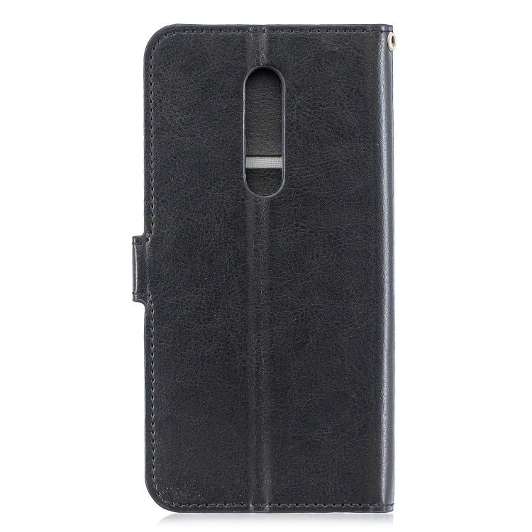 Crazy Horse Texture Horizontal Flip Leather Case for OnePlus 7 Pro, with Holder & Card Slots & Wallet & Photo Frame