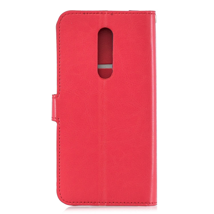 Crazy Horse Texture Horizontal Flip Leather Case for OnePlus 7 Pro, with Holder & Card Slots & Wallet & Photo Frame