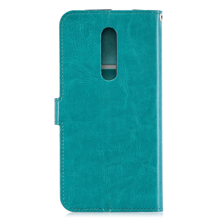 Crazy Horse Texture Horizontal Flip Leather Case for OnePlus 7 Pro, with Holder & Card Slots & Wallet & Photo Frame