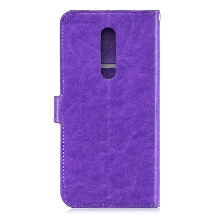 Crazy Horse Texture Horizontal Flip Leather Case for OnePlus 7 Pro, with Holder & Card Slots & Wallet & Photo Frame