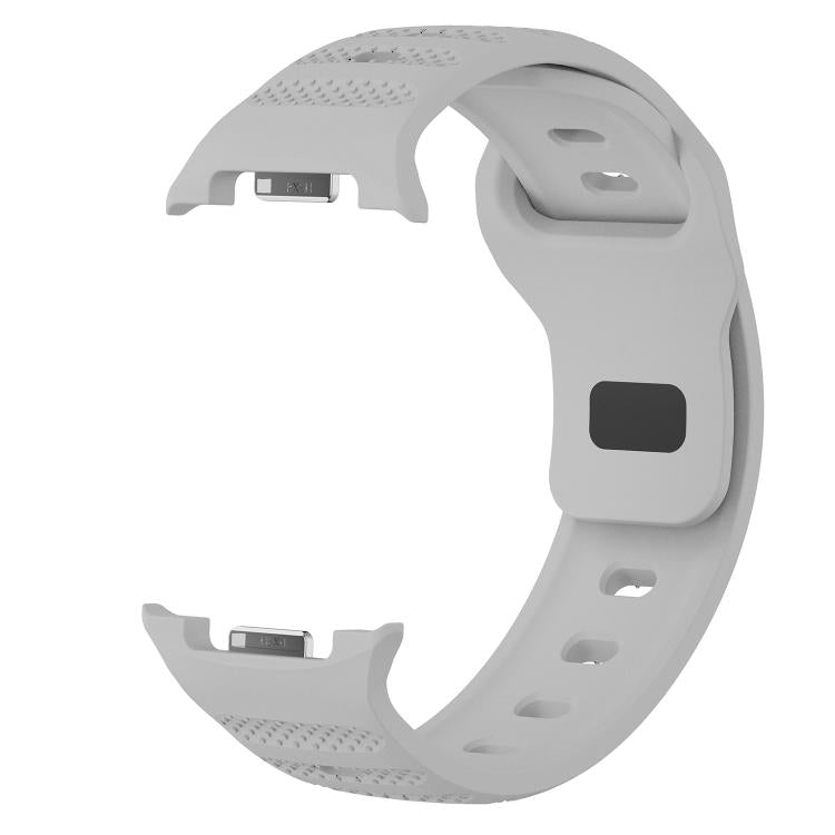 For Samsung Galaxy Watch8 / Watch8 Classic Dots Texture Black Buckle Silicone Watch Band