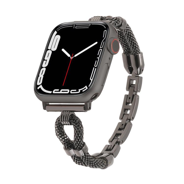 For Apple Watch 46mm / 49mm / 45mm / 44mm Copper Chain Metal Watch Band