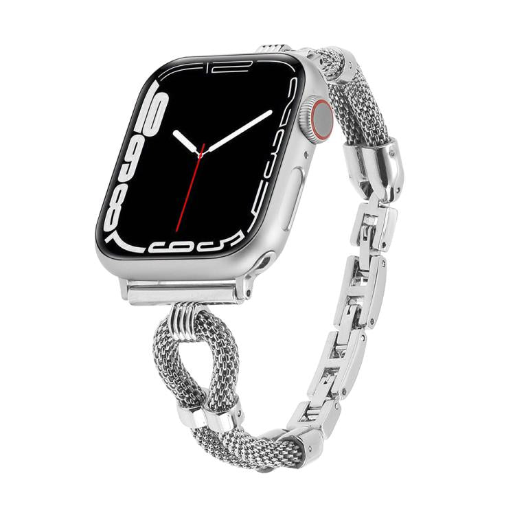 For Apple Watch 42mm / 41mm / 40mm / 38mm Copper Chain Metal Watch Band