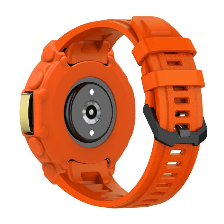 For Huami Amazfit T-Rex 2 Silicone Watch Cover Integrated Sport Silicone Watch Band