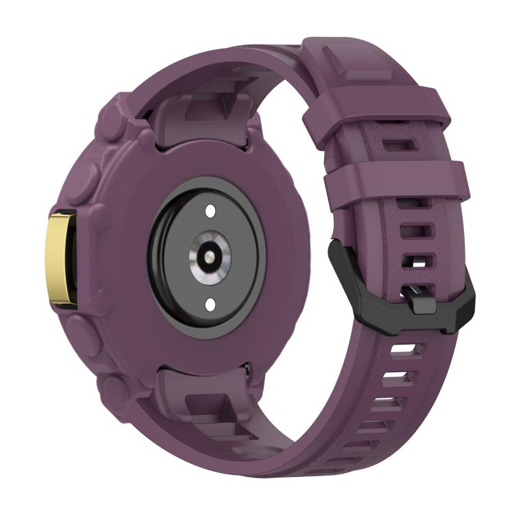 For Huami Amazfit T-Rex 2 Silicone Watch Cover Integrated Sport Silicone Watch Band