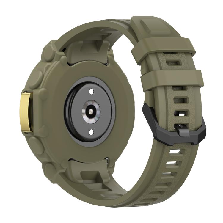 For Huami Amazfit T-Rex 2 Silicone Watch Cover Integrated Sport Silicone Watch Band