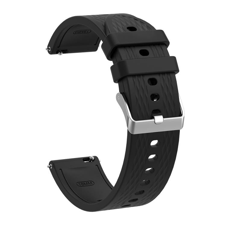 For OPPO Watch X2 Mini Silicone Watch Cover Integrated Diamond Texture Silicone Watch Band