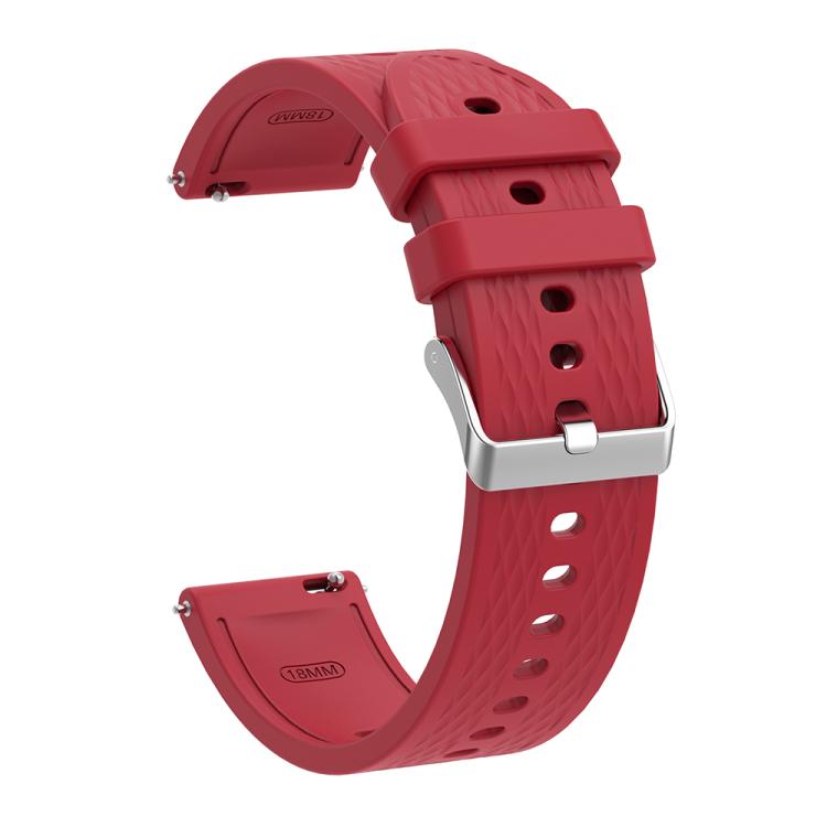 For OPPO Watch X2 Mini Silicone Watch Cover Integrated Diamond Texture Silicone Watch Band