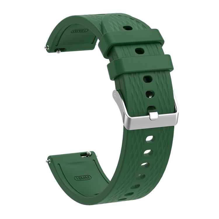 For OPPO Watch X2 Mini Silicone Watch Cover Integrated Diamond Texture Silicone Watch Band