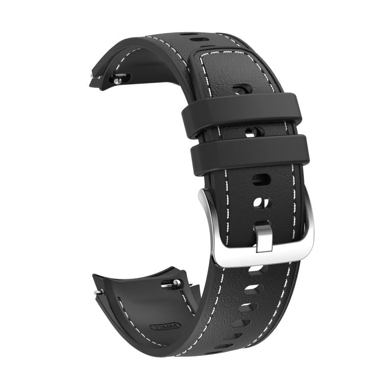 For OPPO Watch X2 Mini Stitched Silicone Watch Band