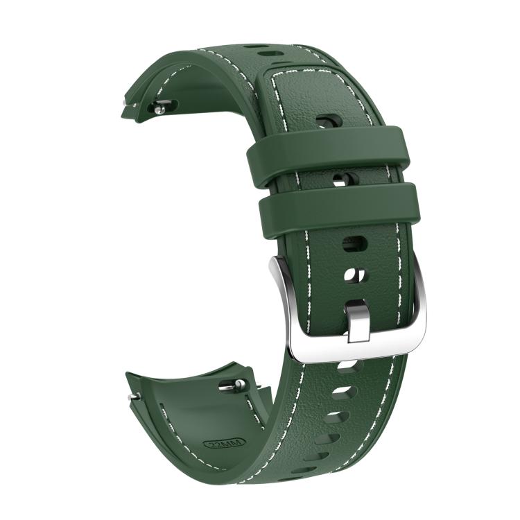 For OPPO Watch X2 Mini Stitched Silicone Watch Band