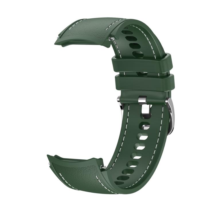 For OPPO Watch X2 Mini Stitched Silicone Watch Band