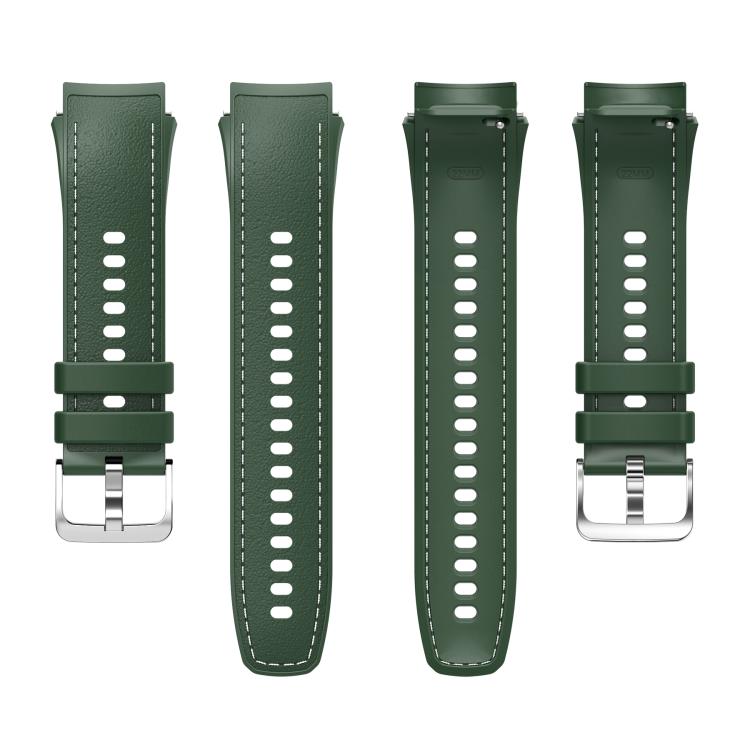 For OPPO Watch X2 Mini Stitched Silicone Watch Band