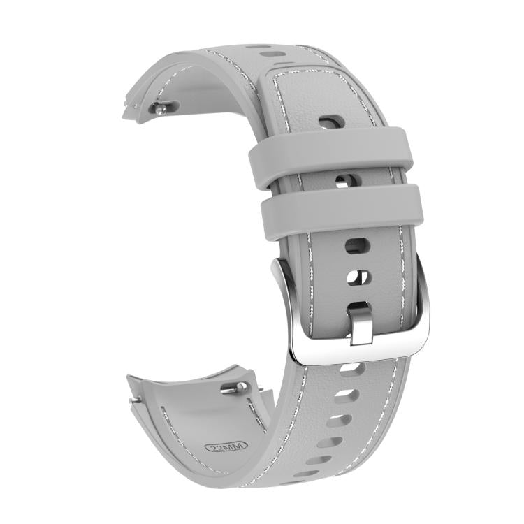 For OPPO Watch X2 Mini Stitched Silicone Watch Band