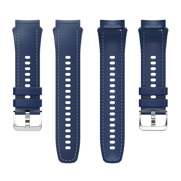 For OPPO Watch X2 Mini Stitched Silicone Watch Band