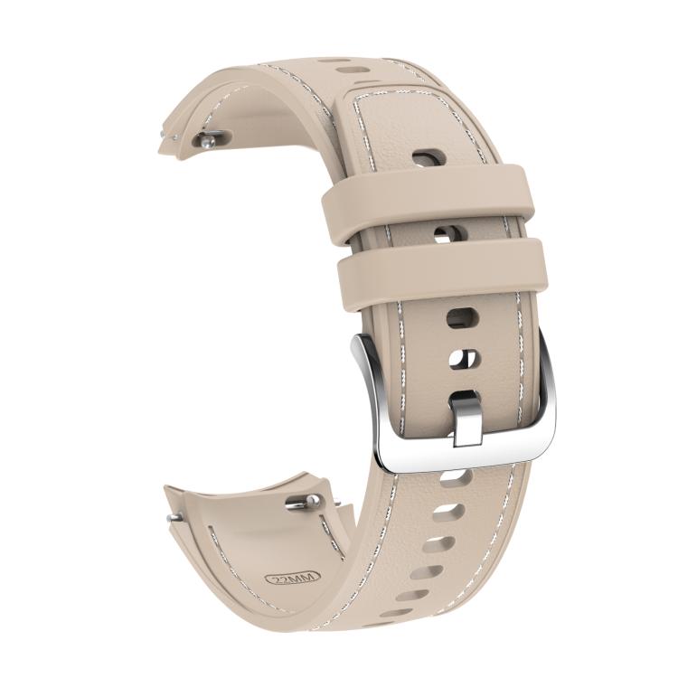 For OPPO Watch X2 Mini Stitched Silicone Watch Band