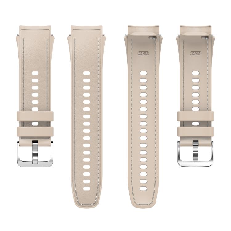 For OPPO Watch X2 Mini Stitched Silicone Watch Band