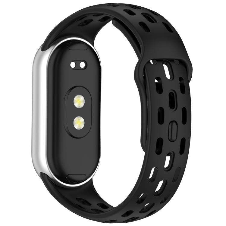 For  Xiaomi Smart Band 10 / 9 / 8 Honeycomb Hole Breathable TPU Watch Band