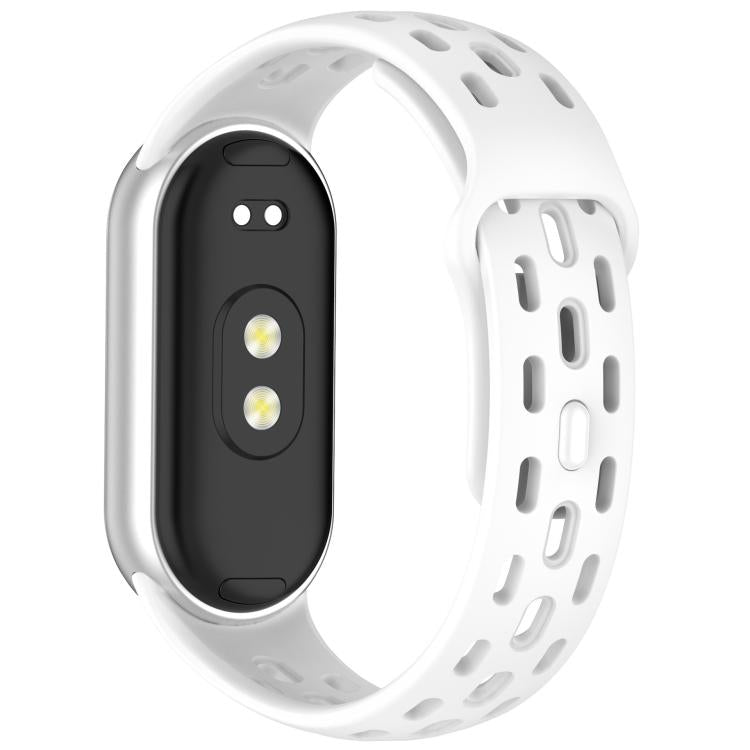 For  Xiaomi Smart Band 10 / 9 / 8 Honeycomb Hole Breathable TPU Watch Band