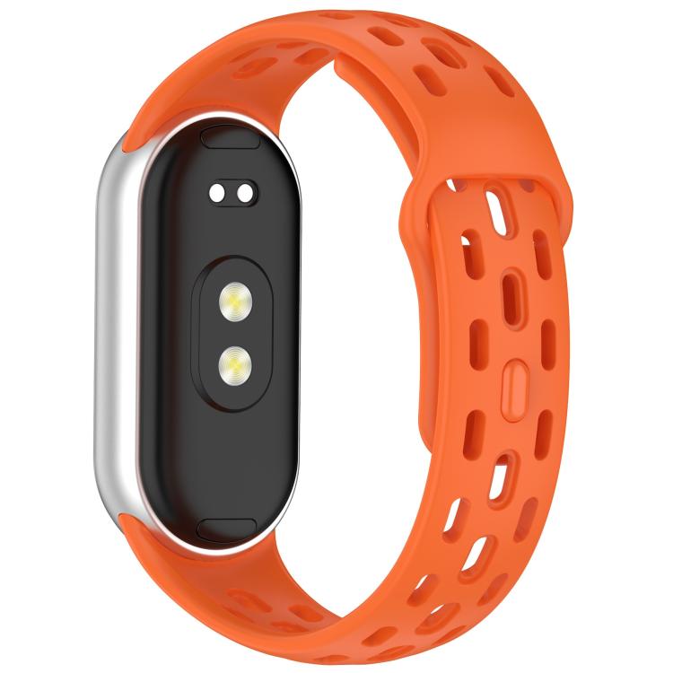 For  Xiaomi Smart Band 10 / 9 / 8 Honeycomb Hole Breathable TPU Watch Band
