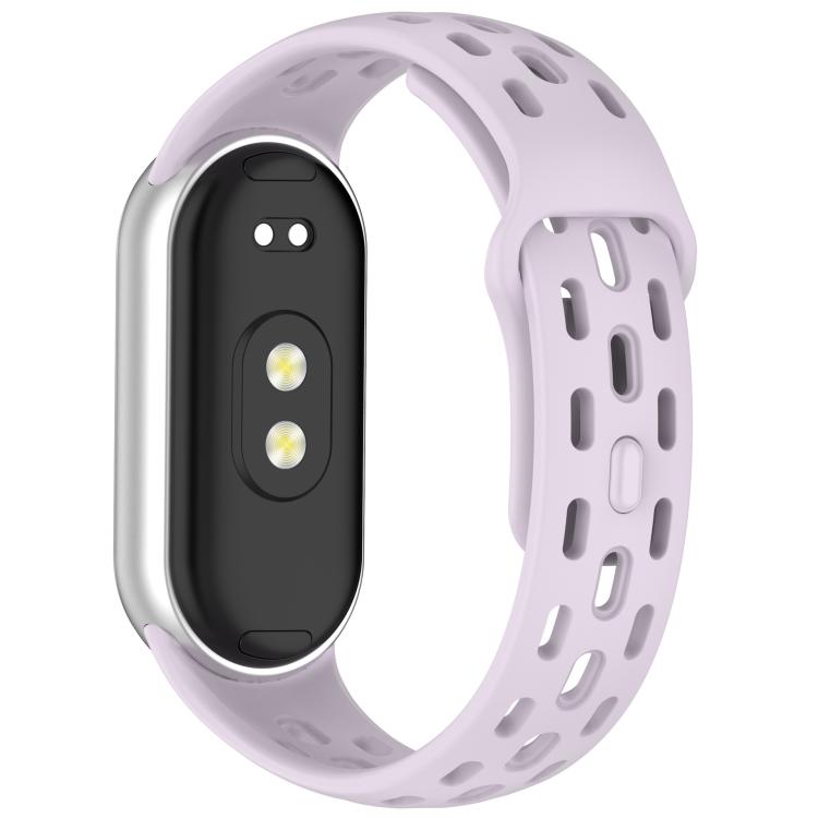 For  Xiaomi Smart Band 10 / 9 / 8 Honeycomb Hole Breathable TPU Watch Band