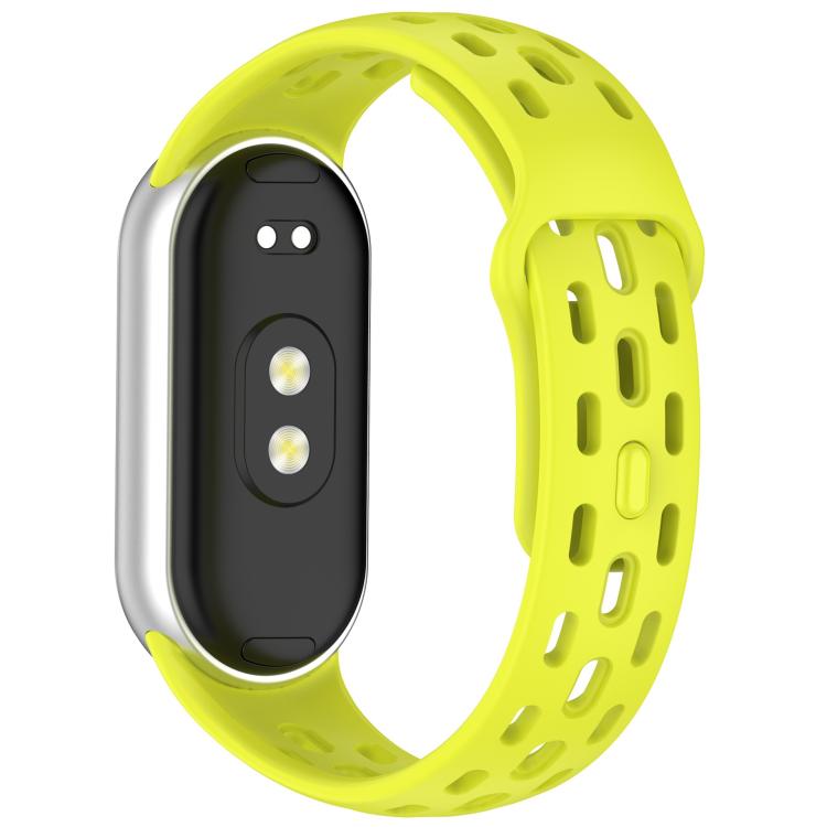 For  Xiaomi Smart Band 10 / 9 / 8 Honeycomb Hole Breathable TPU Watch Band