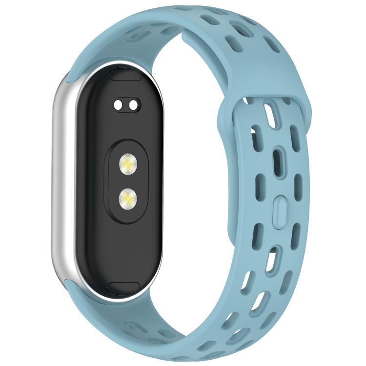 For  Xiaomi Smart Band 10 / 9 / 8 Honeycomb Hole Breathable TPU Watch Band