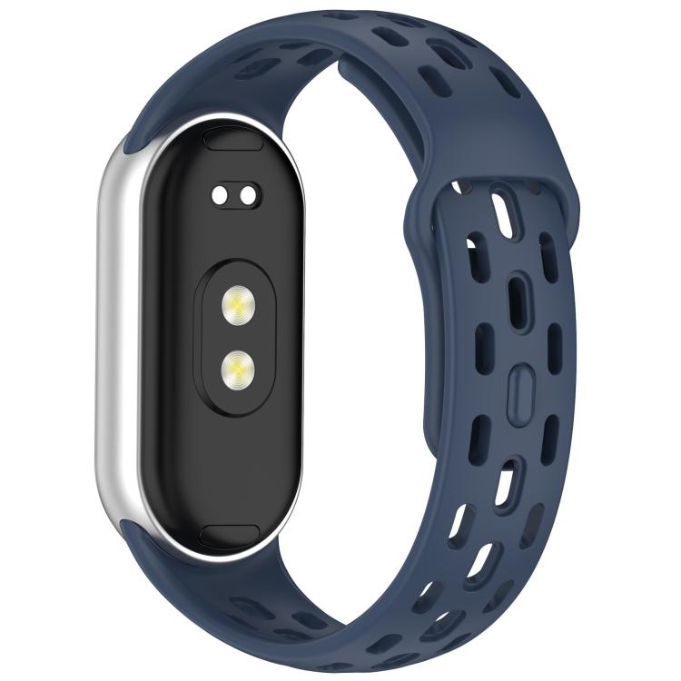For  Xiaomi Smart Band 10 / 9 / 8 Honeycomb Hole Breathable TPU Watch Band