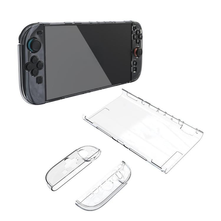For Nintendo Switch 2  Game Console Split Full Cover Transparent PC Protective Case