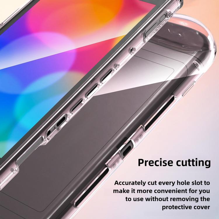 For Nintendo Switch 2 Game Consoles Transparent TPU Protective Case - Translucent Pink