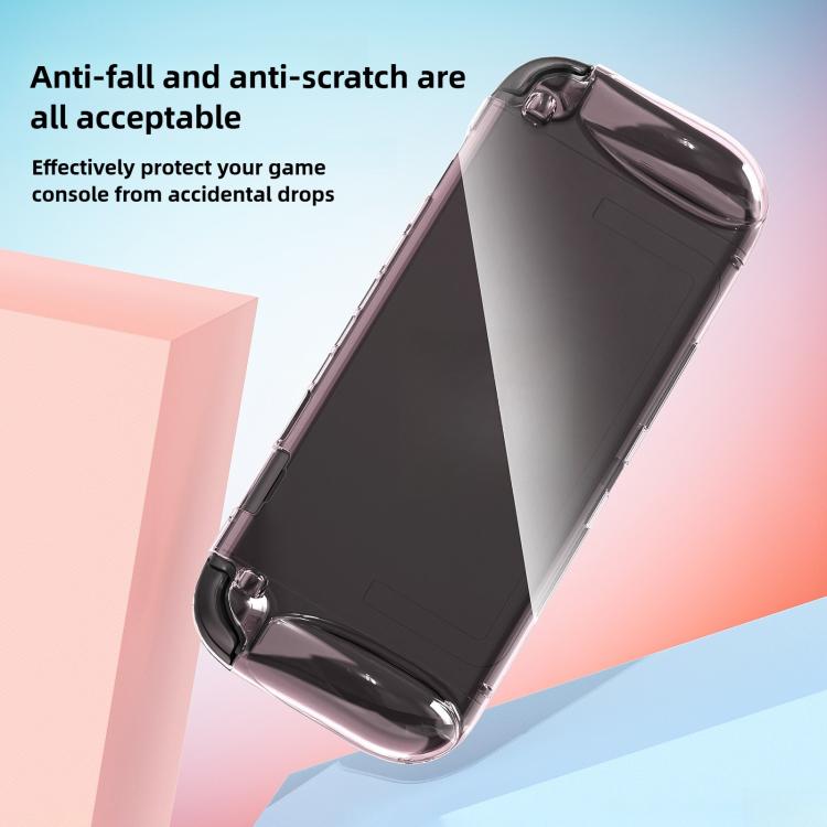 For Nintendo Switch 2 Game Consoles Transparent TPU Protective Case - Translucent Pink