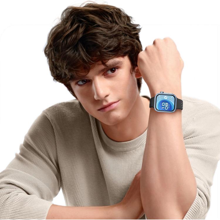 For Huawei Watch Fit4 Pro / Fit4 / Fit3 Round Holes Two Color Silicone Watch Band