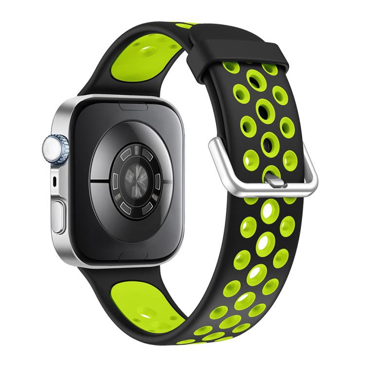 For Huawei Watch Fit4 Pro / Fit4 / Fit3 Round Holes Two Color Silicone Watch Band