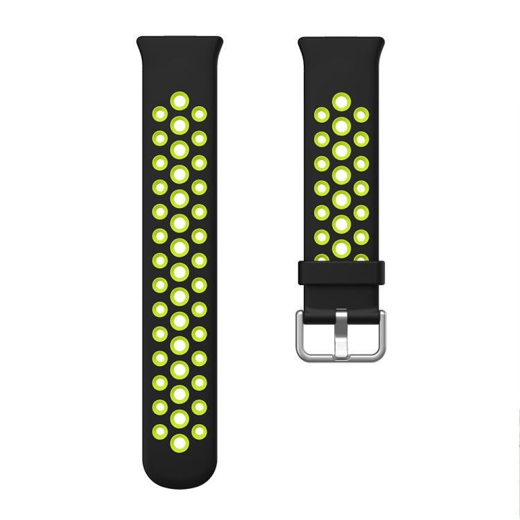 For Huawei Watch Fit4 Pro / Fit4 / Fit3 Round Holes Two Color Silicone Watch Band