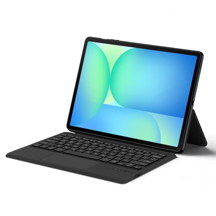 For Samsung Galaxy Tab S10 FE+ Touch Pivot Bluetooth Keyboard Tablet Case