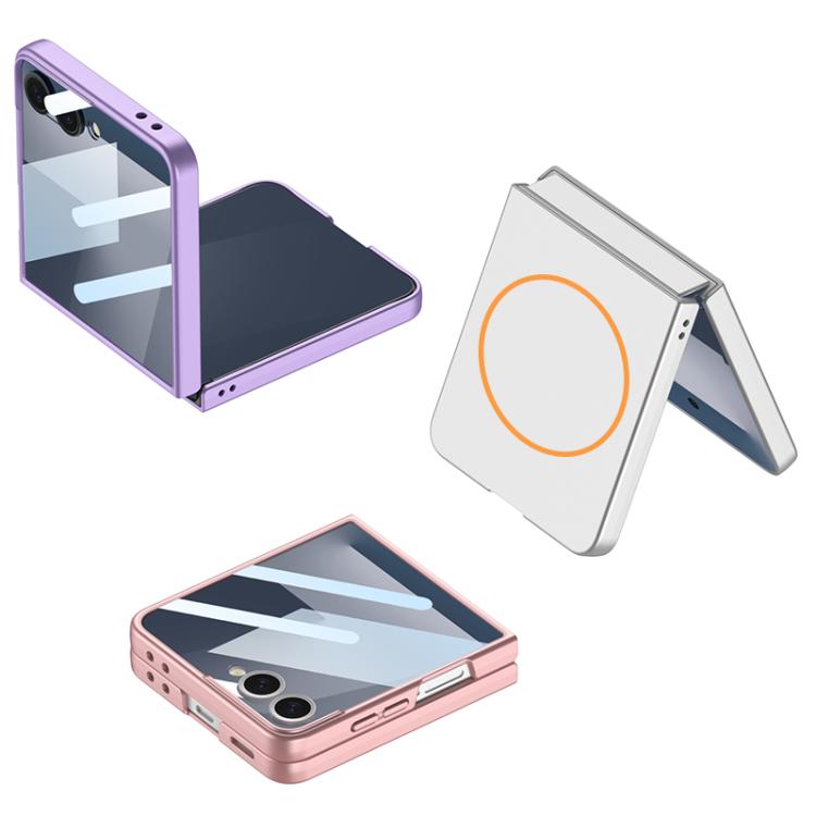 For Samsung Galaxy Z Flip7 5G Ultra-thin All-inclusive MagSafe Foldable Phone Case