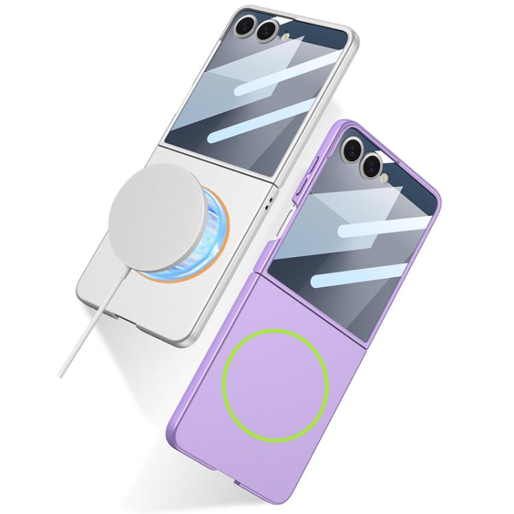 For Samsung Galaxy Z Flip7 5G Ultra-thin All-inclusive MagSafe Foldable Phone Case