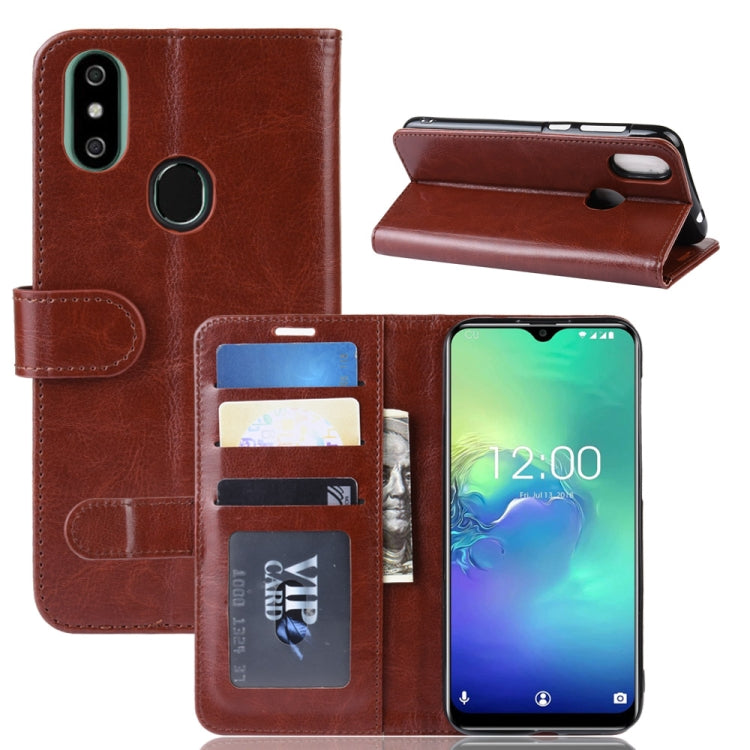 R64 Texture Single Fold Horizontal Flip Leather Case for Oukitel C15 Pro, with Holder & Card Slots & Wallet