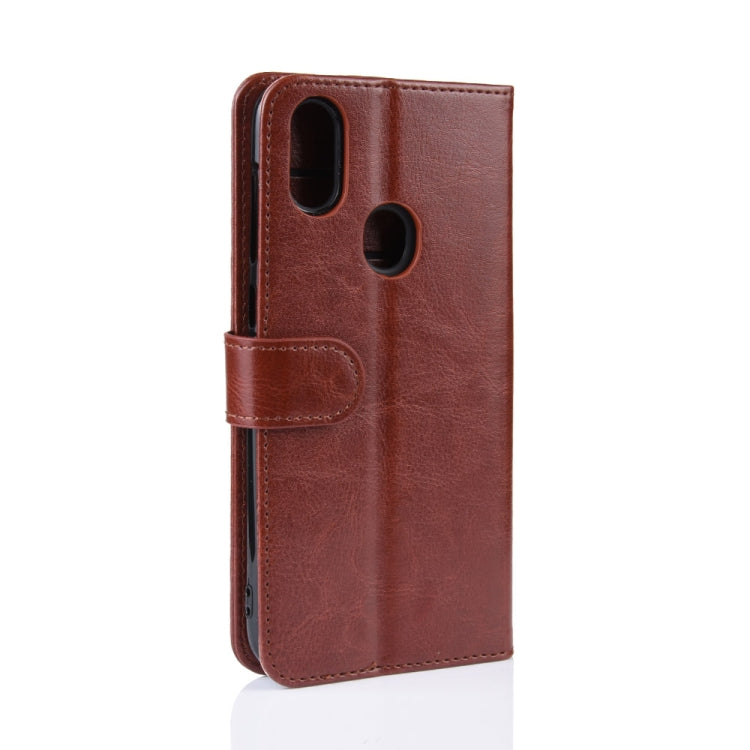 R64 Texture Single Fold Horizontal Flip Leather Case for Oukitel C15 Pro, with Holder & Card Slots & Wallet