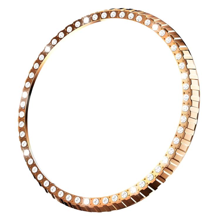 For Samsung Galaxy Watch8 Classic 46mm Single Row Diamond Metal Watch Protection Ring