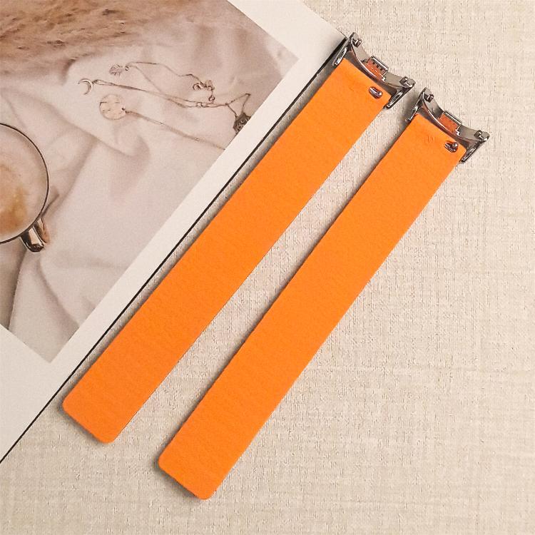 For Xiaomi Smart Band 10 / 9 / 8 Lychee Texture Soft Magnetic Silicone Watch Band