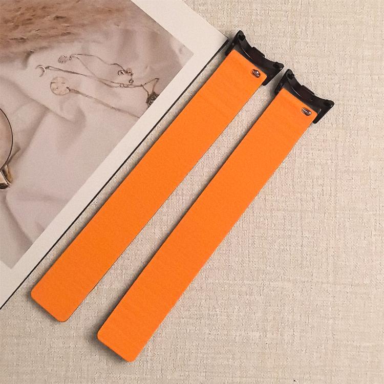 For Xiaomi Smart Band 10 / 9 / 8 Lychee Texture Soft Magnetic Silicone Watch Band